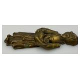 Est. $150.00-$250.00 1930's Aladding Brass Door Knocker 2' x 6'