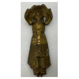 Est. $150.00-$250.00 1930's Aladding Brass Door Knocker 2' x 6'