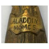 Est. $150.00-$250.00 1930's Aladding Brass Door Knocker 2' x 6'