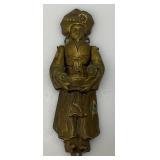 Est. $150.00-$250.00 1930's Aladding Brass Door Knocker 2' x 6'