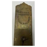 3 Antique Metal Weight Scales