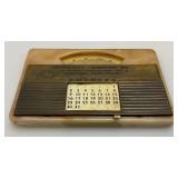 Misc. Vintage Items Including 9' Honing Stone, Hazel Atlas And more
