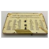 Misc. Vintage Items Including 9' Honing Stone, Hazel Atlas And more
