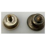 1880's-1910 Railroad Staff Uniform Buttons STERLING?