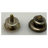 1880's-1910 Railroad Staff Uniform Buttons STERLING?
