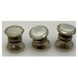 1880's-1910 Railroad Staff Uniform Buttons STERLING?
