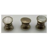 1880's-1910 Railroad Staff Uniform Buttons STERLING?