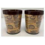 2 Vintage Mid Century Confederate States Of America Thermo Mugs And Aquarius Stainless Thermo mug New In Box