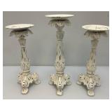 Misc. Sizes of Decorative Candle Holders