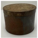 Vintage J.F. Humphreys & Co. Wish Bone Brand Coffee  Bloomington Ills. Coffee Tin With Lid 4' x 5 3/8'