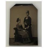 Antique Misc. Tintypes 2 1/2' x 4' is the largest