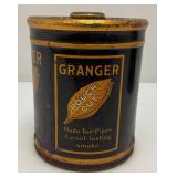 1940's Granger Rough Cut Pipe Tobacco Tins