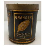 1940's Granger Rough Cut Pipe Tobacco Tins