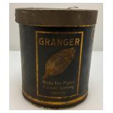 1940's Granger Rough Cut Pipe Tobacco Tins
