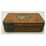 1930's-40's La Patina Cigars Tin 1 1/2' x 3 1/2' x 5'