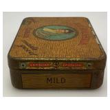 1930's-40's La Patina Cigars Tin 1 1/2' x 3 1/2' x 5'