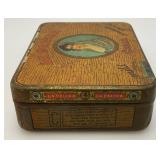 1930's-40's La Patina Cigars Tin 1 1/2' x 3 1/2' x 5'