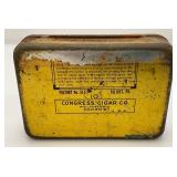 1930's-40's La Patina Cigars Tin 1 1/2' x 3 1/2' x 5'
