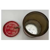 Vintage Collectible Prince Albert Crimp Cut Tobacco Tin 5' x 5 1/4'