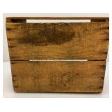 Very Old PORTER BRO'S California Wooden Orange Crate With Train Décor 8 3/4' x 12' x 15'