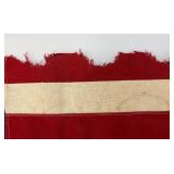 Vintage 48 Star Flag 32' x 56' Rips And Tears Present