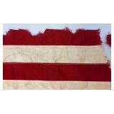 Vintage 48 Star Flag 32' x 56' Rips And Tears Present