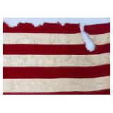 Vintage 48 Star Flag 32' x 56' Rips And Tears Present