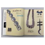 Southwest Silver Jewelry By Paula A. Baxter Hardcover Book 9' x 11 1/4' & Hopi Silver 6 3/4' x 9 1/2' Soft Cover Book
