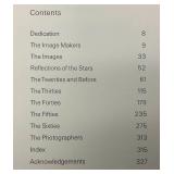The Image Makers 'Sixty Years of Hollywood Glamour' Hardcover Book  10' x 12 1/4'