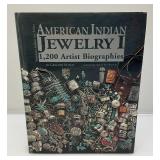 American Indian Art Series 'American Indian Jewelry I 1,200 Artist Biographies Hardcover Book 9' x 11 1/4'