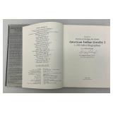American Indian Art Series 'American Indian Jewelry I 1,200 Artist Biographies Hardcover Book 9' x 11 1/4'