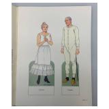 1970's-80's Collectible Paper Doll Books Including Victorian And More