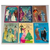 1980's Collectible Paper Doll Books Including ZIEGFELD FOLLIES And More