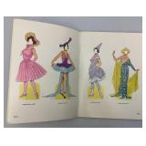 1980's Collectible Paper Doll Books Including ZIEGFELD FOLLIES And More