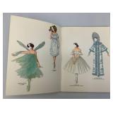 1980's Collectible Paper Doll Books Including ZIEGFELD FOLLIES And More