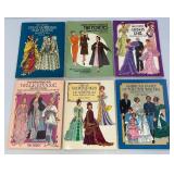 1980's Collectible Paper Doll Books Including Civil War And More