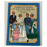 1980's Collectible Paper Doll Books Including Civil War And More