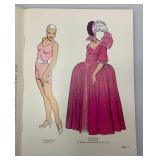 1980's-90's  Collectible Paper Doll Books Including Princess Diana And More