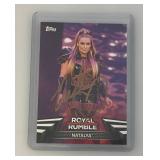 Autographed Topps Royal Rumble NATALYA Wrrestling Card (In Protective Sleeve)