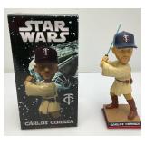 Carlos Correa 7' STAR WARS Jedi Bobblehead (New Old Stock)