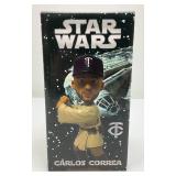 Carlos Correa 7' STAR WARS Jedi Bobblehead (New Old Stock)