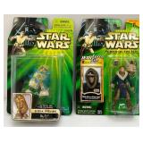 Misc. Collectible STAR WARS Power Of The Jedi Action Figures & Attack Of The Clones Sneak Preview (New Old Stock)