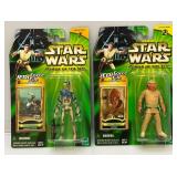 Misc. Collectible STAR WARS Power Of The Jedi Action Figures & Attack Of The Clones Sneak Preview (New Old Stock)
