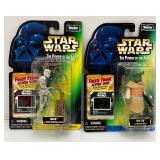 Misc. Collectible STAR WARS Power Of The Force Action Figures With Freeze Frame Action Slide (New Old Stock)