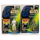 Misc. Collectible STAR WARS Power Of The Force Action Figures With Freeze Frame Action Slide (New Old Stock)