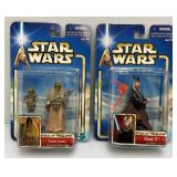 Misc. Collectible STAR WARS 'Attack Of The Clones' Action Figures (New Old Stock)