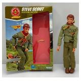 1974 VERY RARE (STEVE SCOUT) Boy Scout Action Figure In Original Box