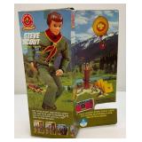1974 VERY RARE (STEVE SCOUT) Boy Scout Action Figure In Original Box