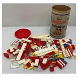 1960's AMERICAN Plastic BRICKS No. 715 In Original Containers And More