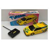 Vintage 1980's RADIO SHACK Turbo XR #2 RC Race Car (Barely Used) In Original Box